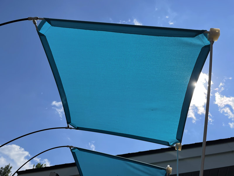 Sunroof canopy for bicycles